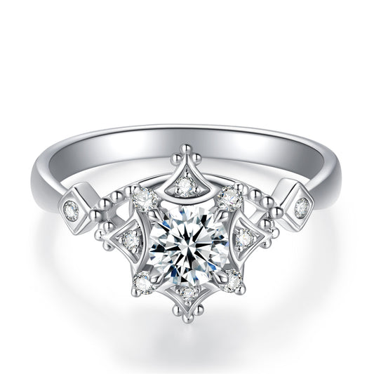 Stamens Of The Stars Lab Diamond Engagement Ring