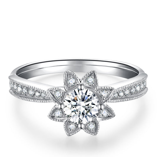 Beautiful  love  Oval Cut Lab Diamond Boutique Ring