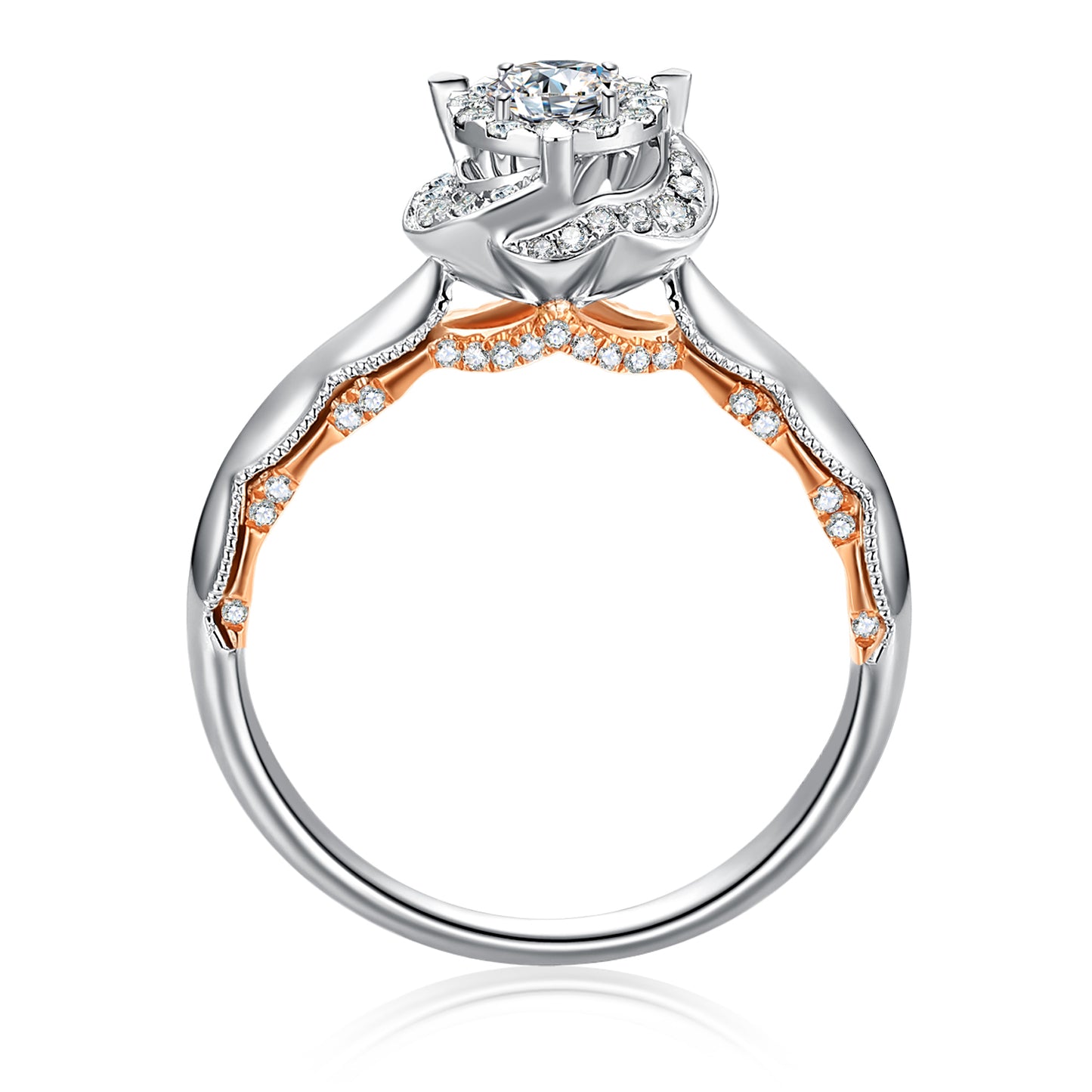 camlila  Oval Cut Lab Diamond Boutique Ring