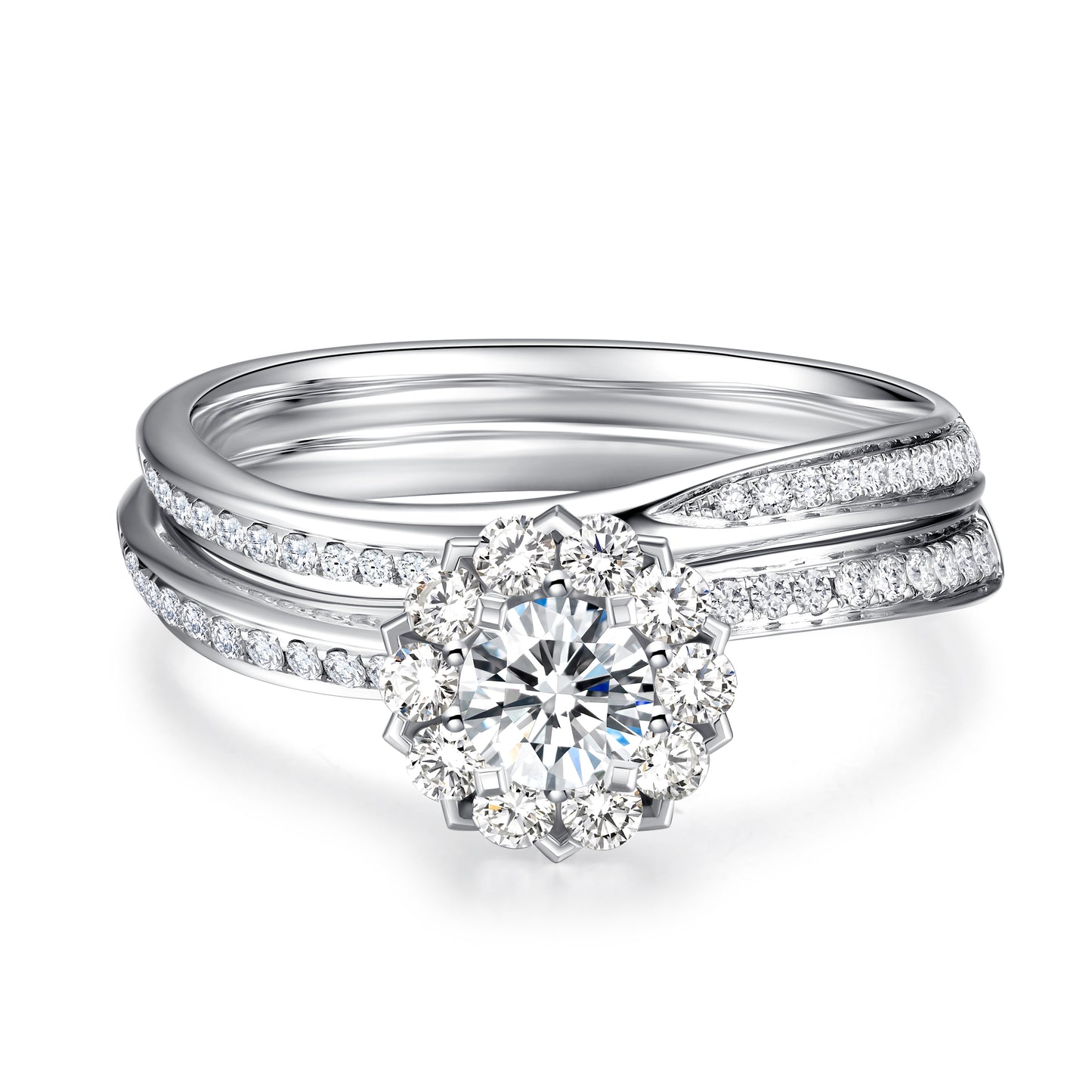 Delicate Oval Cut Lab Diamond Boutique Ring