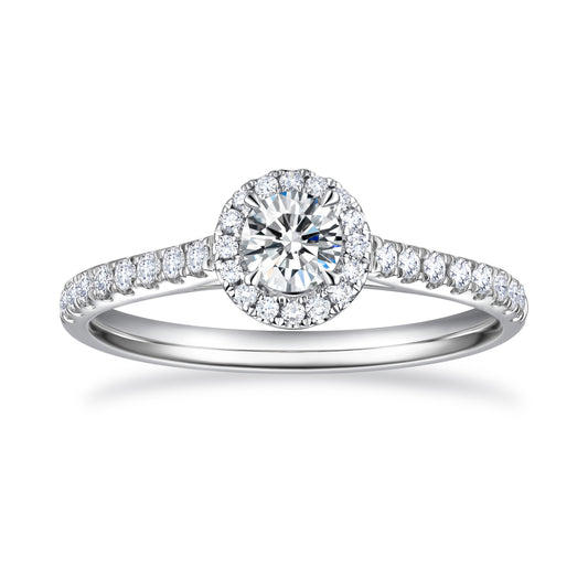 happiness  Oval Cut Lab Diamond Boutique Ring