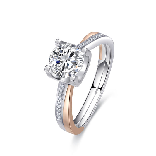 noble  Oval Cut Lab Diamond Boutique Ring