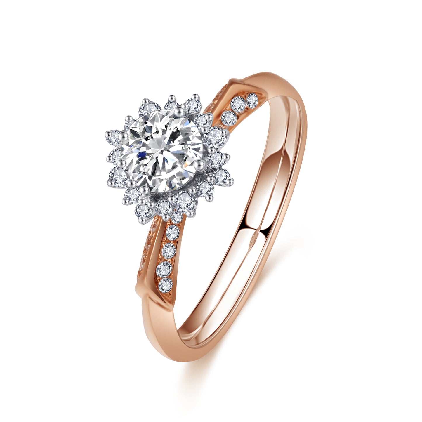 elegant  Oval Cut Lab Diamond Boutique Ring