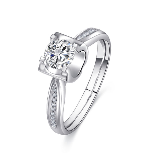 Oval Cut Lab Diamond Boutique Ring