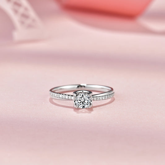 Appoint Dichromatic Lab Diamond Engagement Ring