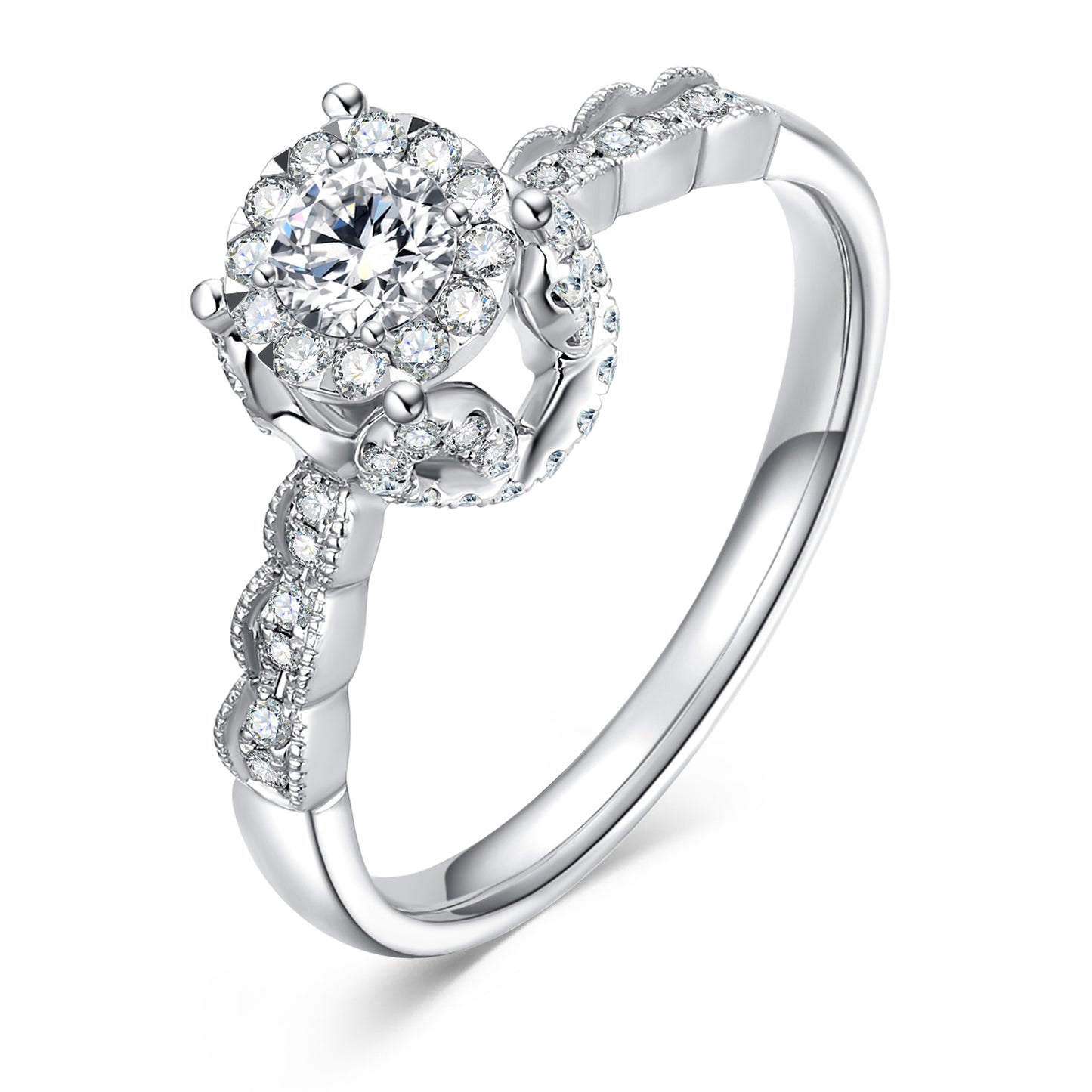 Canterburybells   Oval Cut Lab Diamond Boutique Ring