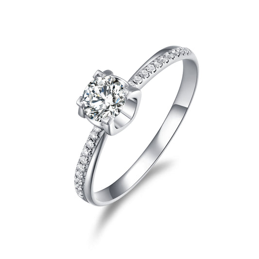 Appoint Dichromatic Lab Diamond Engagement Ring