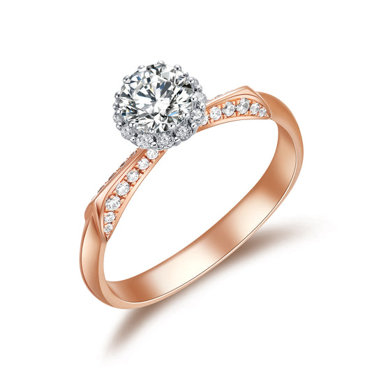 fashion  Oval Cut Lab Diamond Boutique Ring