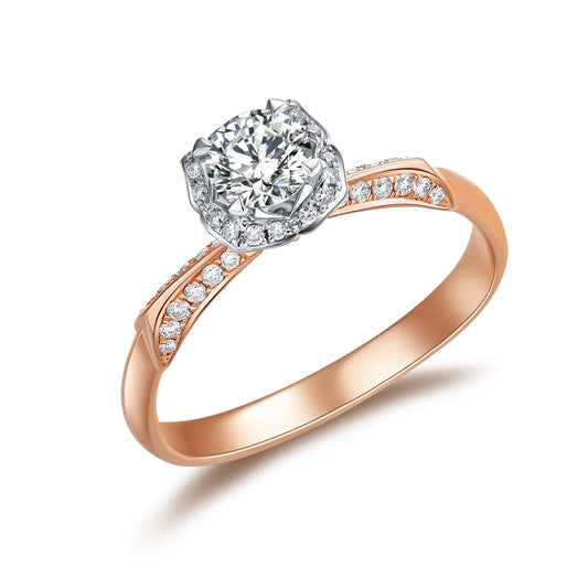 elegant   Oval Cut Lab Diamond Boutique Ring