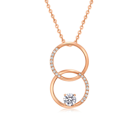 Ring  Oval Cut Lab Diamond Boutique Necklac