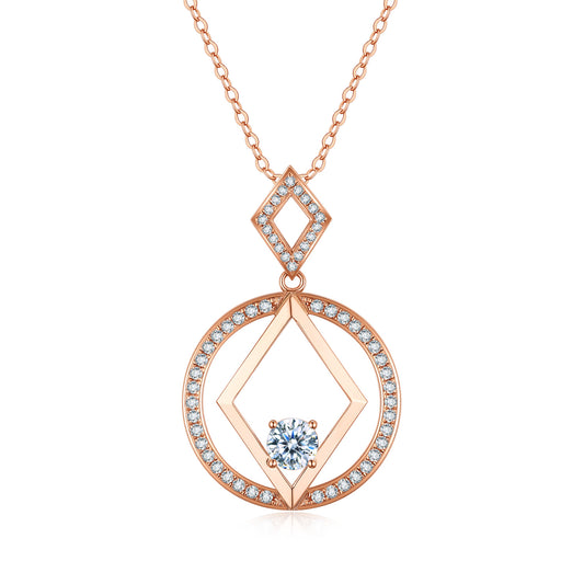 Beautiful  things  Oval Cut Lab Diamond Boutique Necklace