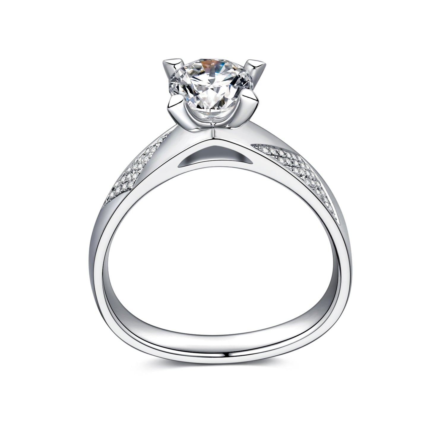 Firefly Oval Cut Lab Diamond Bridal Ring